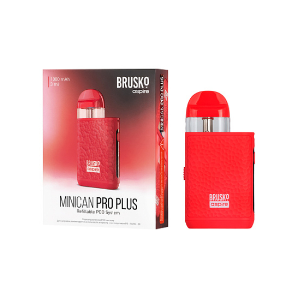 POD-система Brusko Minican Pro Plus Красный в Томске