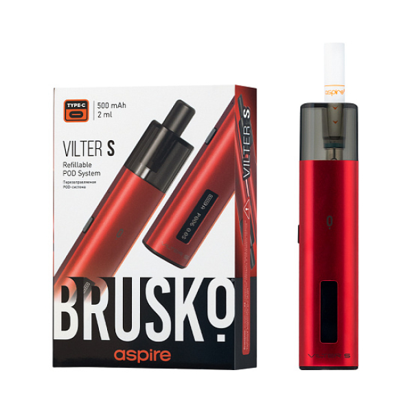POD-система Brusko Vilter S Красный в Томске