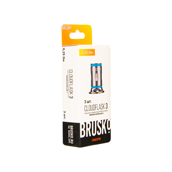 Испаритель Brusko Cloudflask 3 0.25 Ом 3 шт в Томске