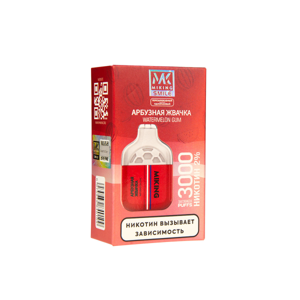Электронка Miking Watermelon Gum 3000 Затяжек в Томске