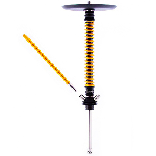 Кальян Mamay Customs V3  Coilovers Черный Gold Anod в Томске