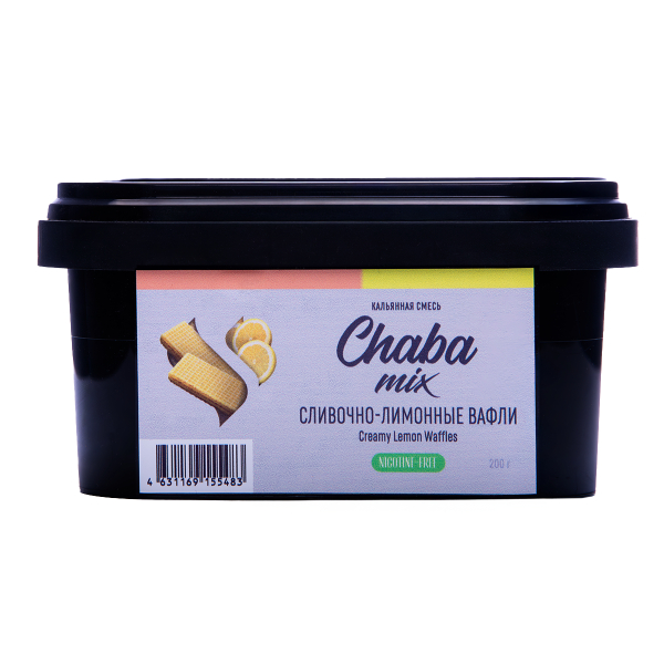 Бестабачная смесь Chaba Сливочно Лимонные Вафли 200 грамм в Томске