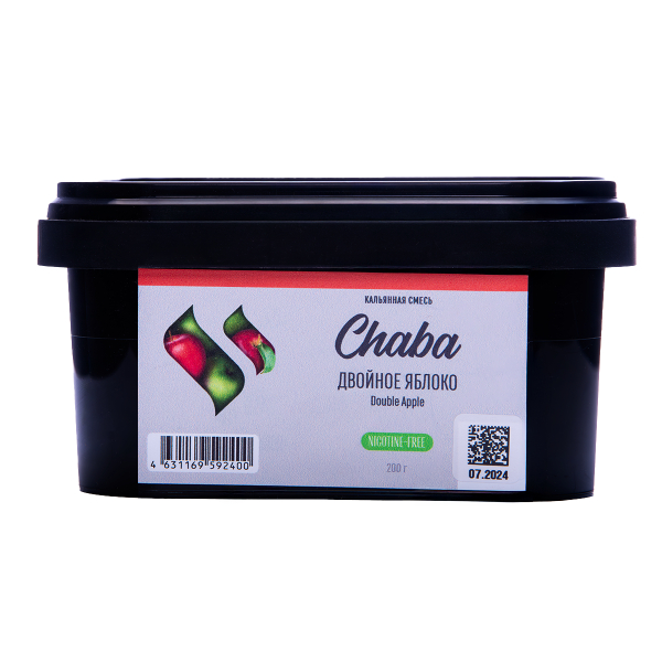 Бестабачная смесь Chaba Двойное Яблоко 200 грамм в Томске