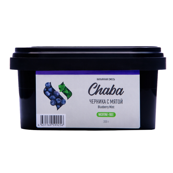 Бестабачная смесь Chaba Черника С Мятой 200 грамм в Томске