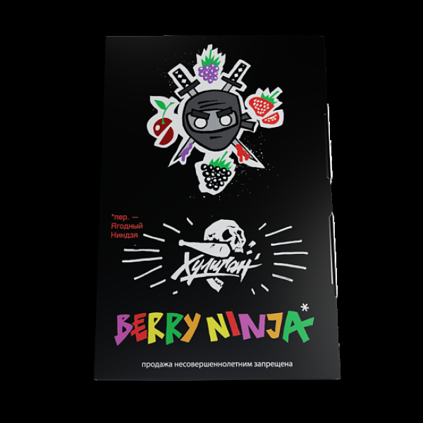 Табак Хулиган Berry Ninja Лесные Ягоды 25 грамм в Томске