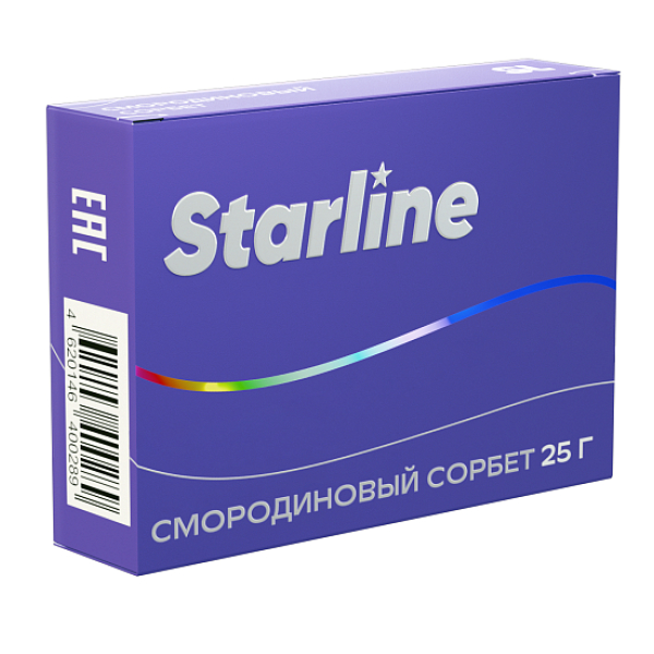 Табак Starline Смородиновый Сорбет 25 грамм в Томске