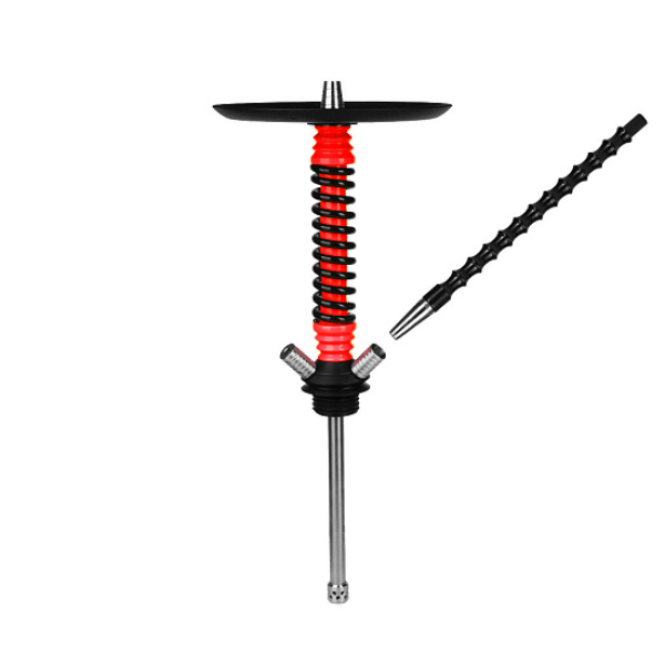 Кальян Mamay Customs V3  Coilovers Mini Красно Черный в Томске