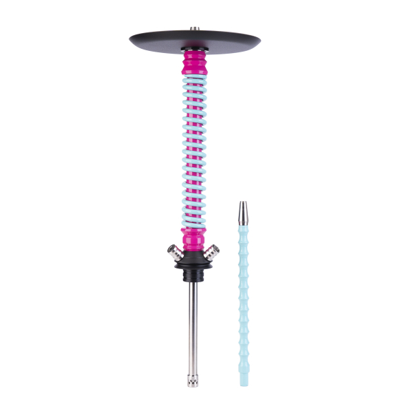 Кальян Mamay Customs Coilovers Фуксия Мята   Грав. Черепа в Томске