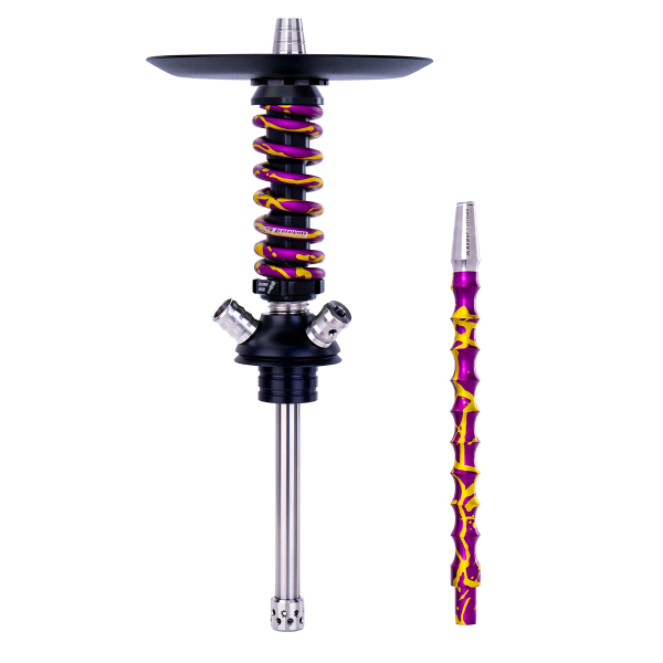 Кальян Mamay Customs Coilover Micro Пурпурно Золотой Сплеш в Томске