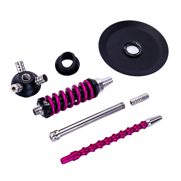 Кальян Mamay Customs Coilover Micro Розовый Лак в Томске