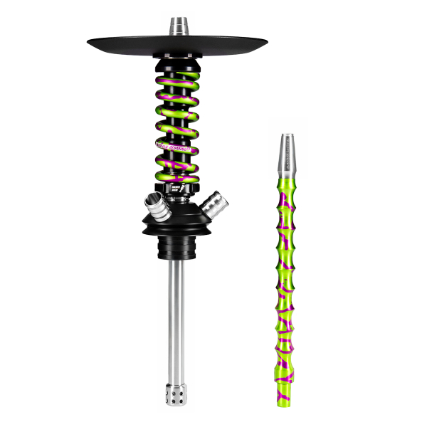 Кальян Mamay Customs Coilover Micro Салатово Пурпурный Сплеш в Томске