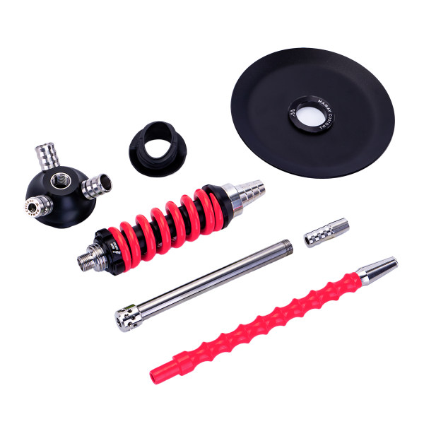 Кальян Mamay Customs Coilover Micro Чёрно Розовый в Томске