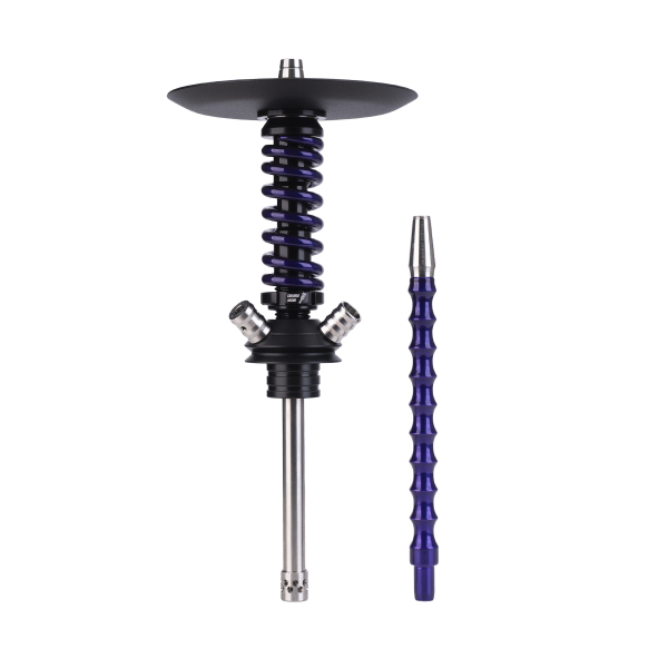 Кальян Mamay Customs Coilover Micro Чёрно Фиолетовый Лак в Томске