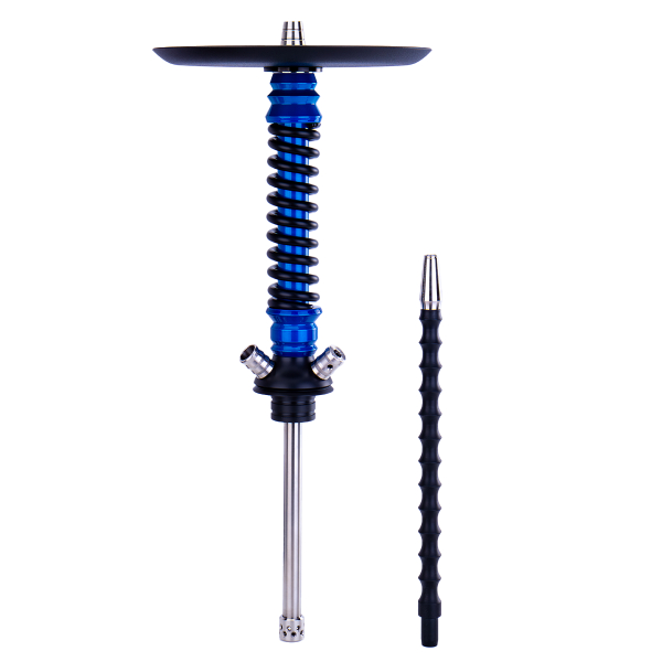 Кальян Mamay Customs Coilovers Mini Голубой Лак Черный в Томске