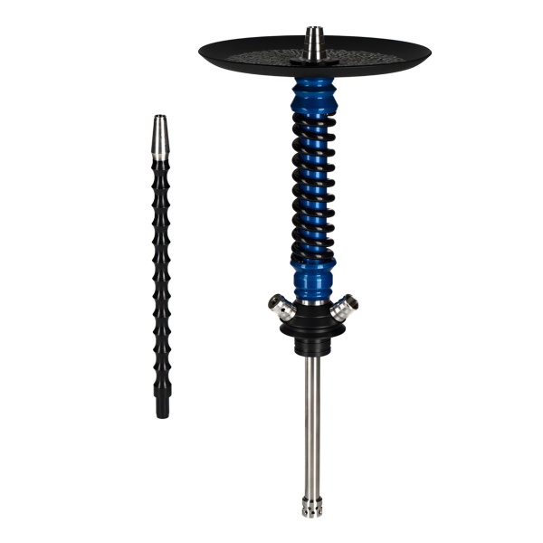 Кальян Mamay Customs Coilovers Mini Голубой Лак Черный Грав. Калиграфия в Томске