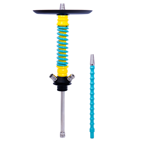 Кальян Mamay Customs Coilovers Mini Жёлто Мятный в Томске
