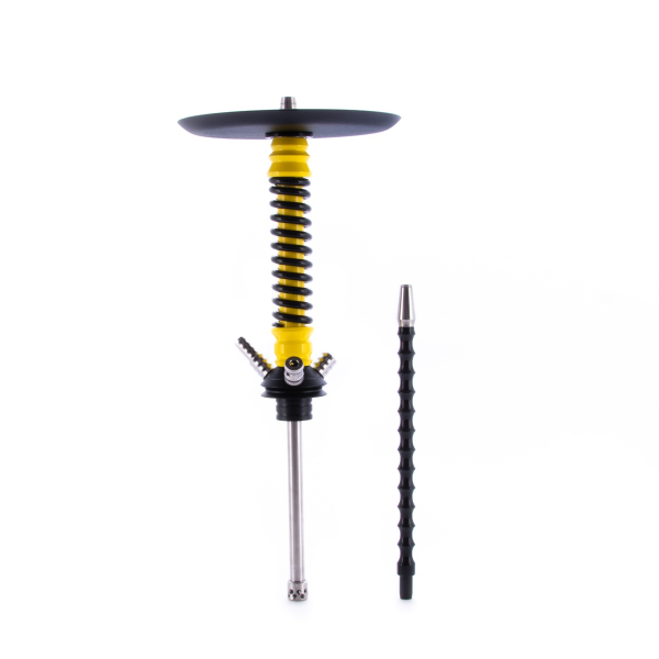 Кальян Mamay Customs Coilovers Mini Жёлто Чёрный в Томске