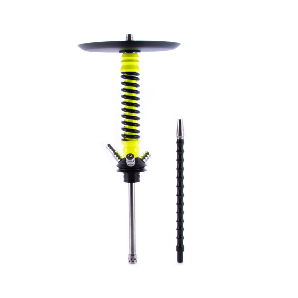 Кальян Mamay Customs Coilovers Mini Жёлтый Ф Чёрный   Гр. Bus в Томске