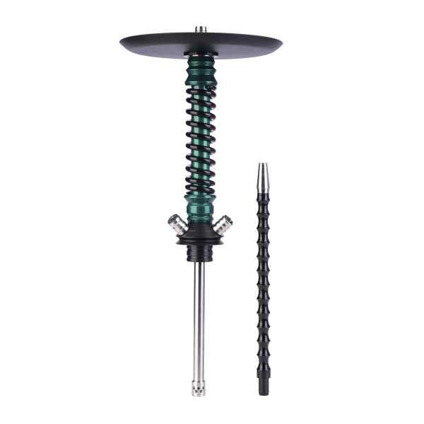 Кальян Mamay Customs Coilovers Mini Зелёный Лак Чёрный   Гр. Кубы в Томске