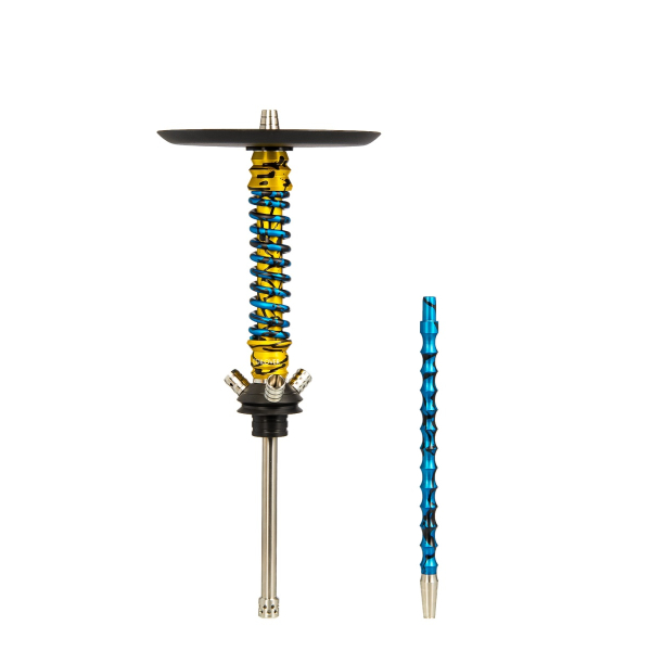 Кальян Mamay Customs Coilovers Mini Золотой Сплеш Голубой Сплеш в Томске