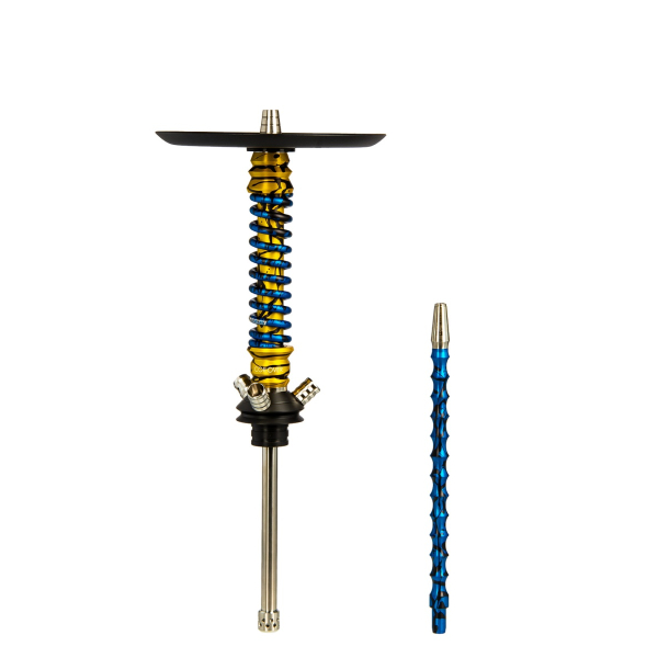 Кальян Mamay Customs Coilovers Mini Синий Сплеш Золотой Сплеш в Томске