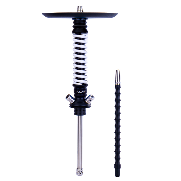 Кальян Mamay Customs Coilovers Mini Чёрно Белый   Гр. Кит в Томске