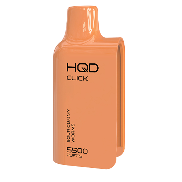 Картридж Hqd Click  Sour Gummy Worms  Кислые Мармеладные Червячки 5500 тяг в Томске