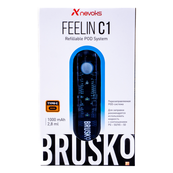 POD-система Brusko Feelin C1 Голубой в Томске