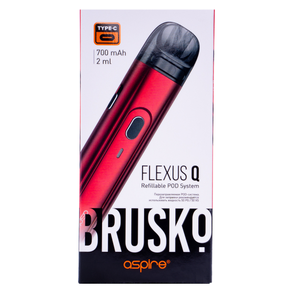 POD-система Brusko Flexus Q Красный в Томске
