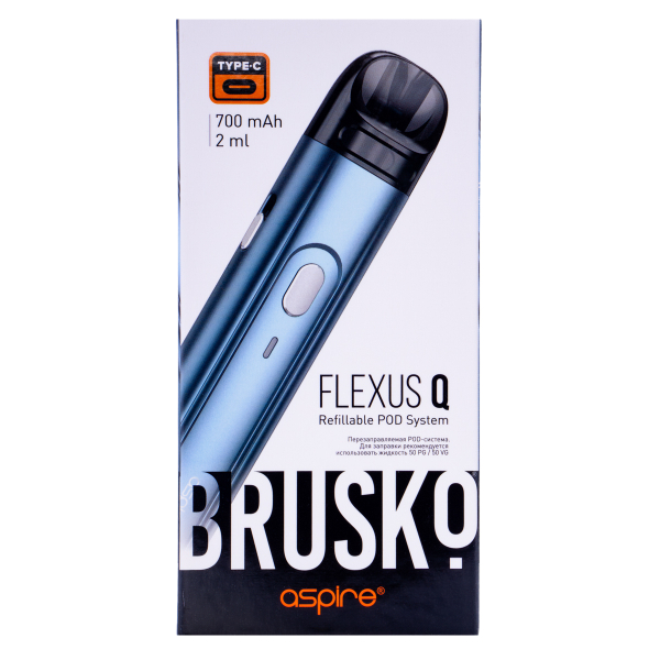 POD-система Brusko Flexus Q Небесно Голубой в Томске