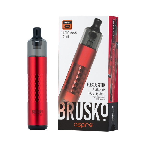 POD-система Brusko Flexus Stik Красный в Томске