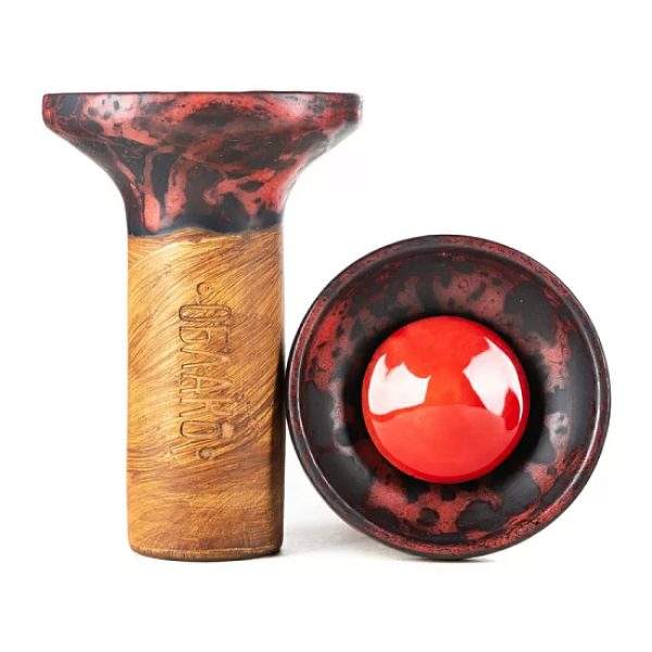 Чаша Облако Flow Red On Black Red Marble в Томске