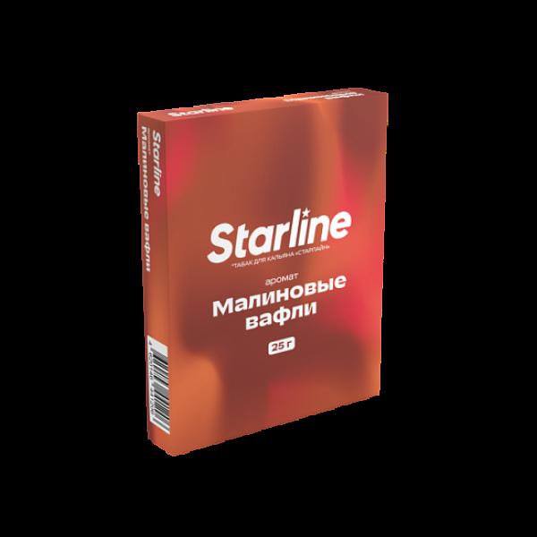 Табак Starline Малиновые Вафли 25 грамм в Томске