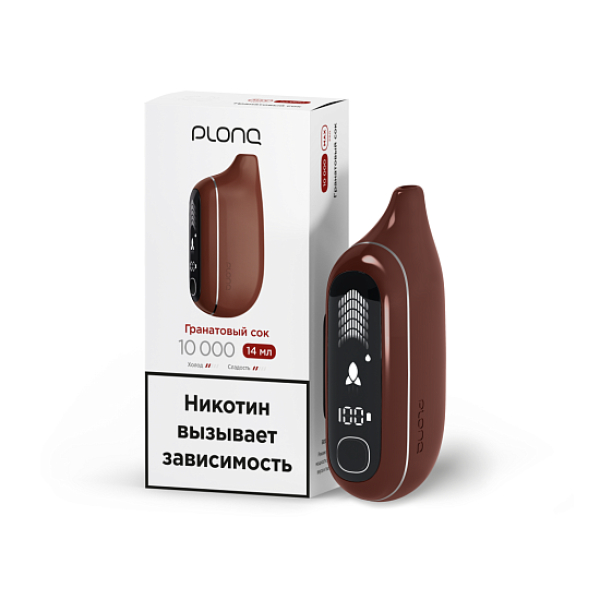 Электронка Plonq Max Pro   Гранатовый Сок 10000 затяжек в Томске