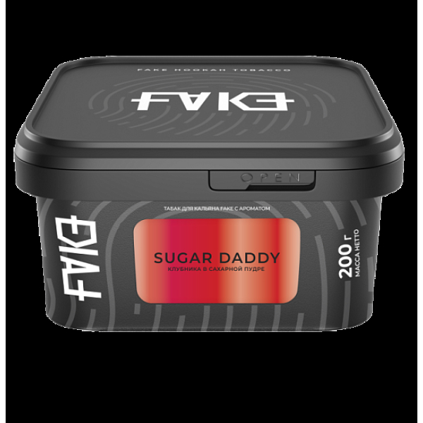 Табак Fake Sugar Daddy Клубника В Сахарной Пудре 200 грамм в Томске