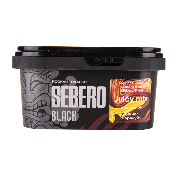 Табак Sebero Black Black Juicy Mix 200 грамм в Томске