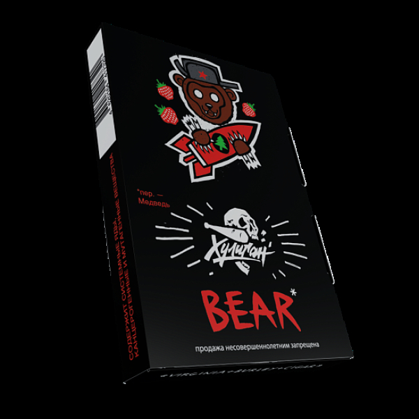 Табак Хулиган Bear Клубника С Елкой 25 грамм в Томске