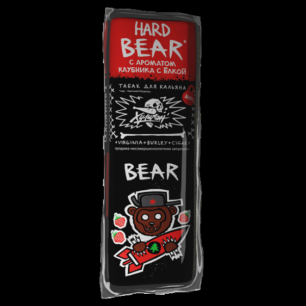 Табак Хулиган Hard Bear Клубника С Елкой 200 грамм в Томске