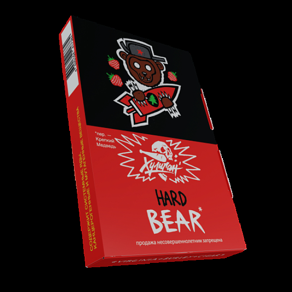 Табак Хулиган Hard Bear Клубника С Елкой 25 грамм в Томске