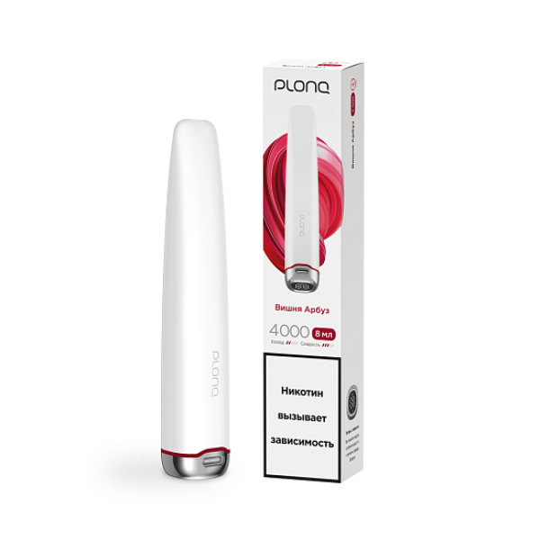 Электронка Plonq Plus Pro Вишня Арбуз 4000 затяжек в Томске