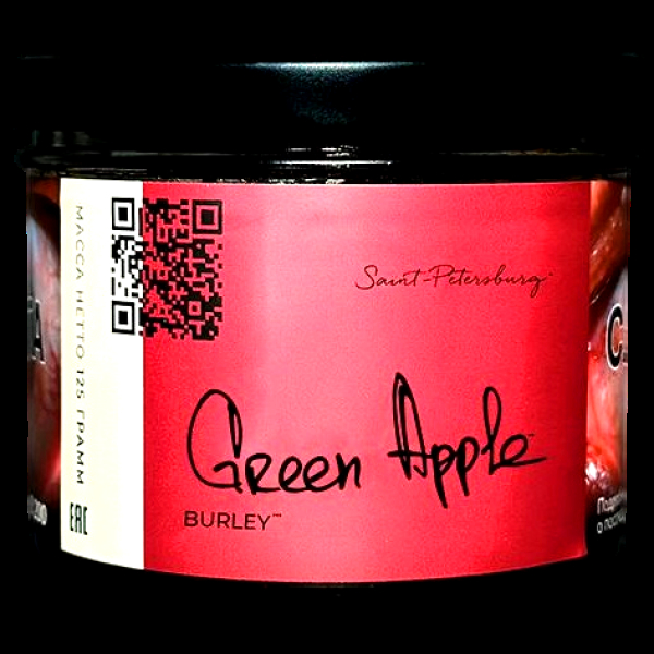 Табак Trofimoffs Burley Green Apple Зеленое Яблоко 125 грамм в Томске