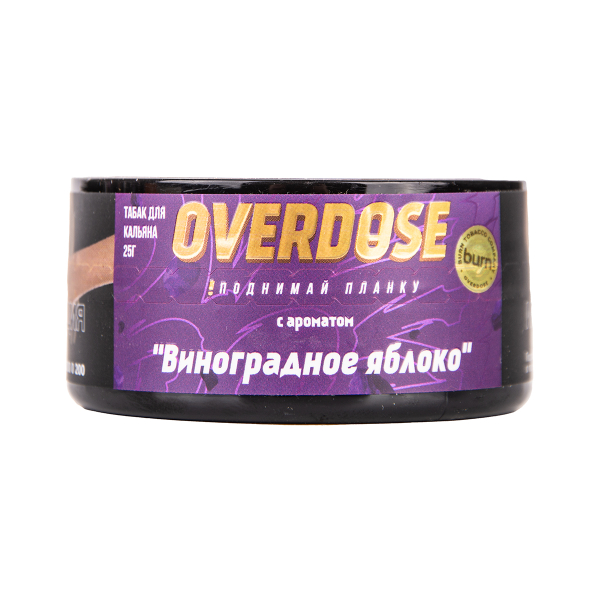 Табак Overdose Grapple 100 грамм в Томске