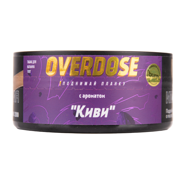 Табак Overdose Kiwi 100 грамм в Томске