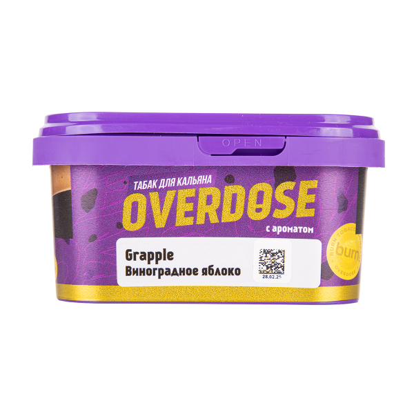 Табак Overdose Grapple 200 грамм в Томске