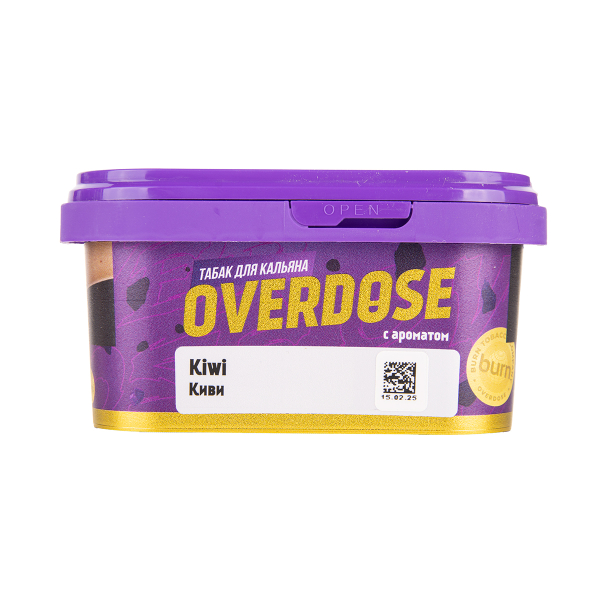 Табак Overdose Kiwi 200 грамм в Томске