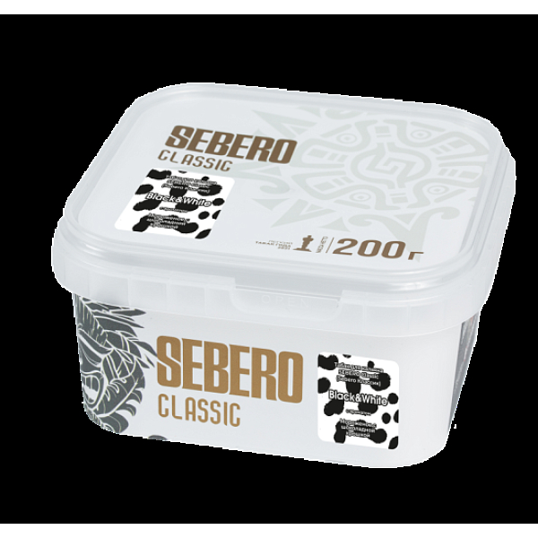 Табак Sebero Black& White 200 грамм в Томске