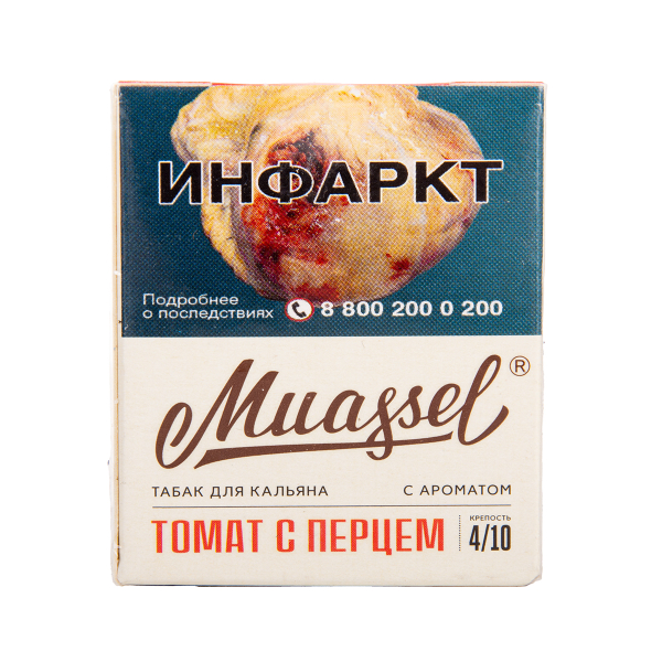 Табак Muassel Medium Томат С перцем 40 грамм в Томске
