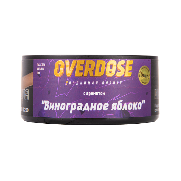 Табак Overdose Grapple 25 грамм в Томске