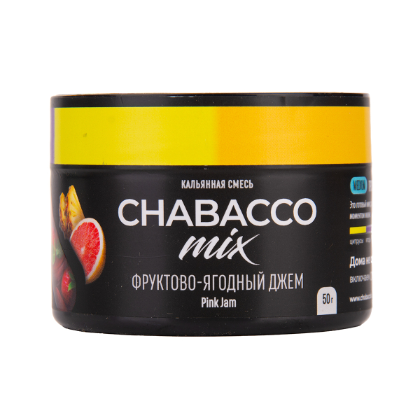 Бестабачная смесь Chabacco Mix Medium Pink Jam 40 грамм в Томске