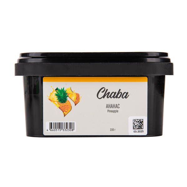 Безникотиновая смесь Chaba Pineapple Nicotine Free 200 грамм в Томске